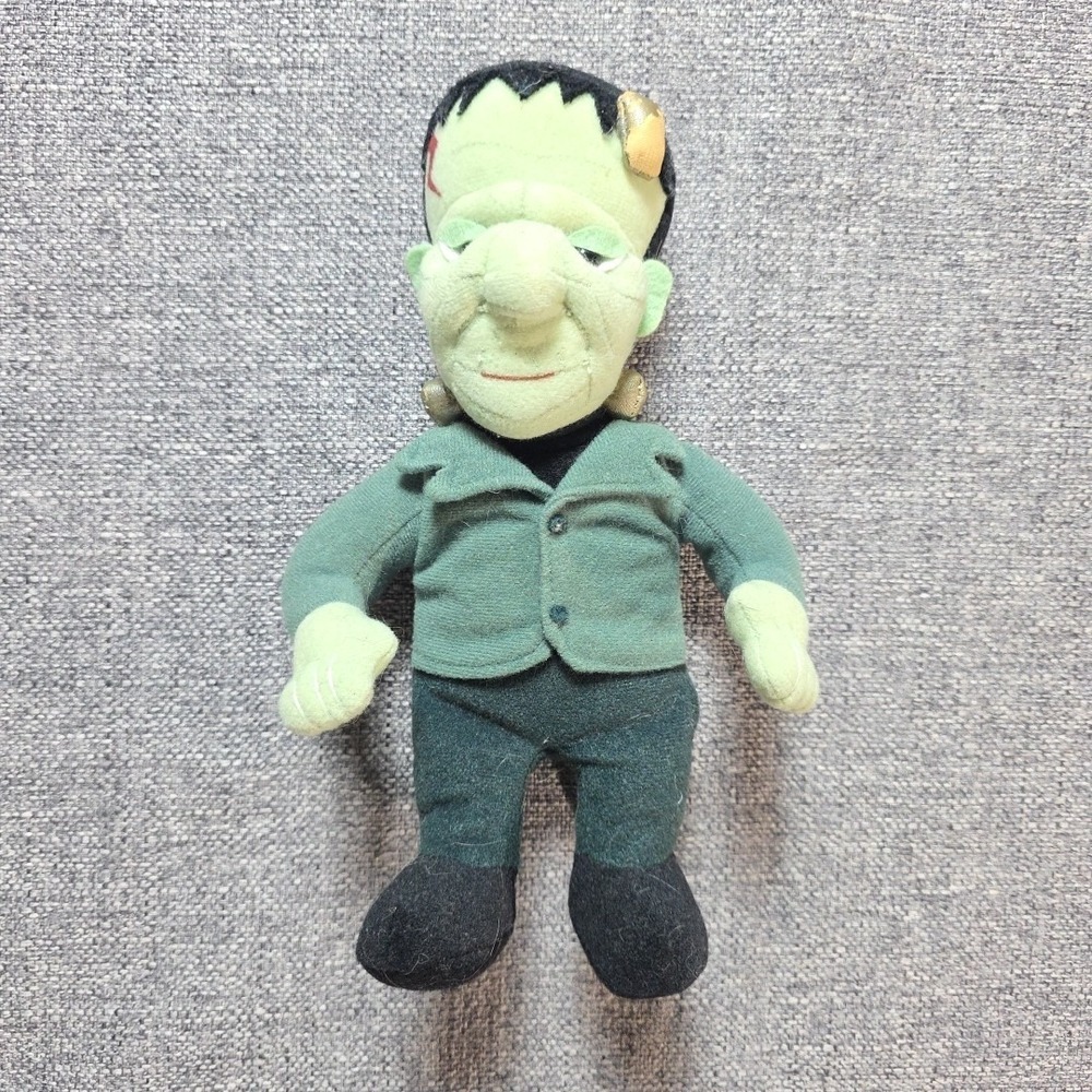 Stuffins Universal Monsters  Frankenstein  Bean Bag 10"  Vintage 1999 CVS